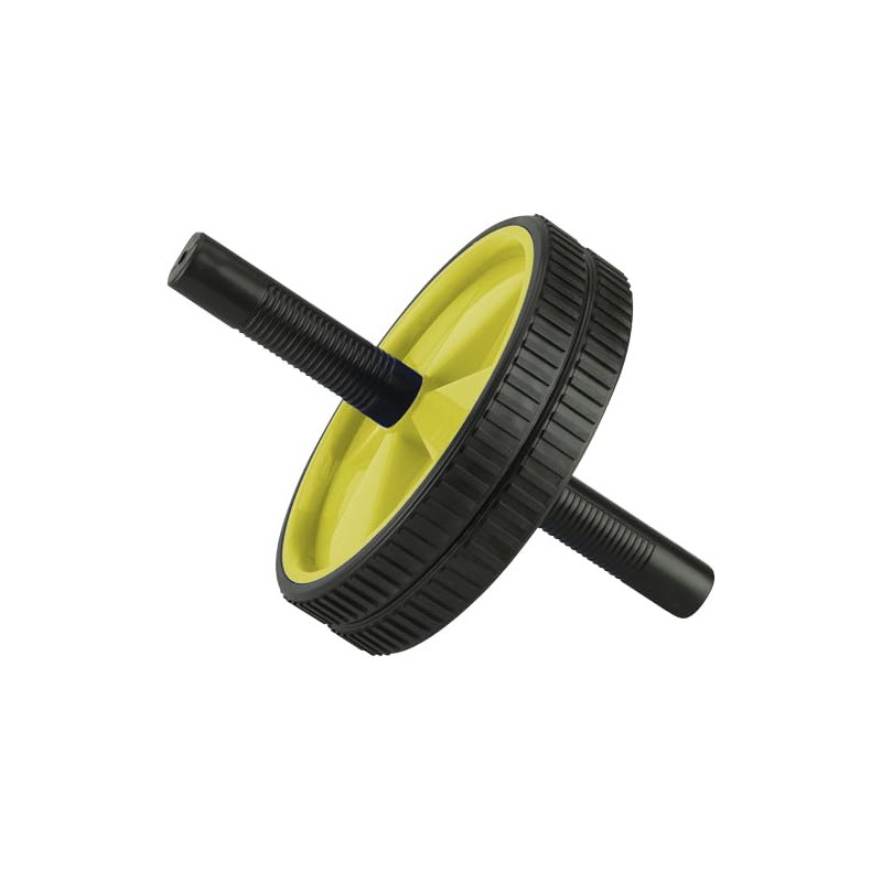 TNP Accessories Double Abdominal Exercise Roller Wheel with Knee Mat