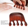 Wood Massage Comb, Sandalwood Wide Tooth Scalp Massager Comb for