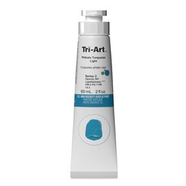 Tri-Art High Viscosity Artist Acrylic - Phthalo Turquoise, 60 ml tube