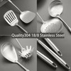 10 PCS Stainless Steel Kitchen Utensil Set Cooking Utensils, Potato