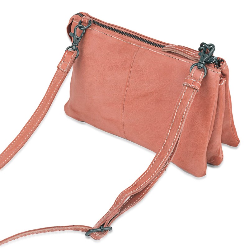 Lois - Women's Leather Shoulder Bag with Adjustable Strap -