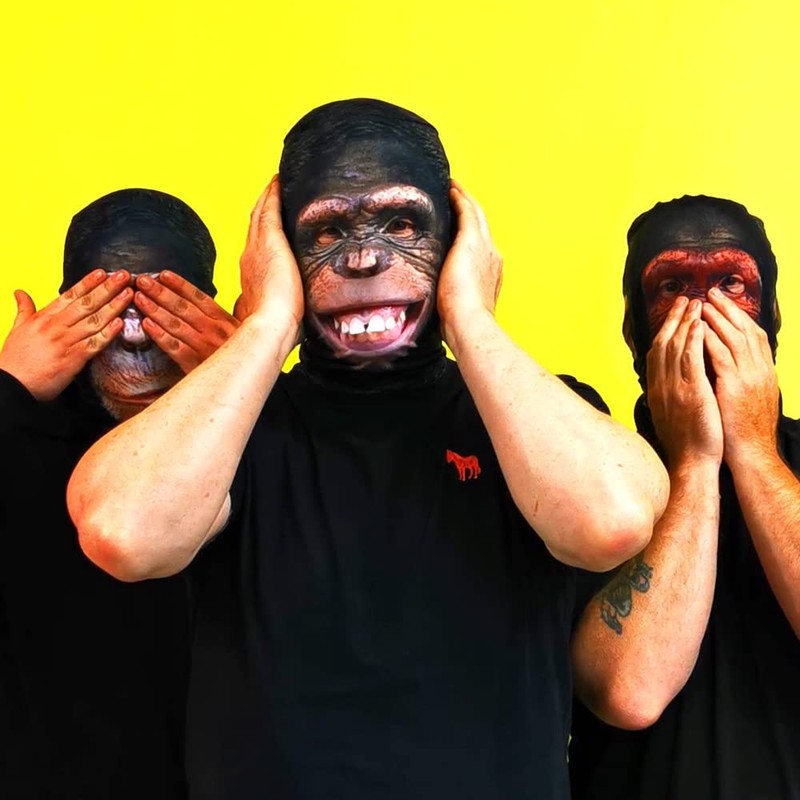 Santa Face 3D Effect Face Skin Grim Reaper Made In