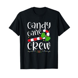 Candy Cane Crew Funny Christmas Candy Lover X-mas T-Shirt