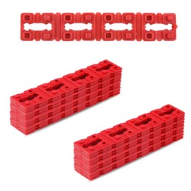 Hysgscwd 96Pcs Switch Receptacle Spacers, Plastic Non-Conductive Electrical Outlet Spacers for Electrical Box, Extender Light Switch Shims Twist-Apart Spacers, Socket Shims for Loose Outlet Plug Fix