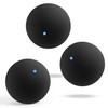 Exogio 3 Pcs Squash Balls Blue Dot Training Squash Ball