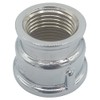 Pipe Connection Reduction Female Fittings Muff Chrome 3/4" x 1/2"