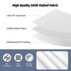 10x10 Canopy Replacement Top, 500D Heavy Duty Waterproof Canopy Replacement
