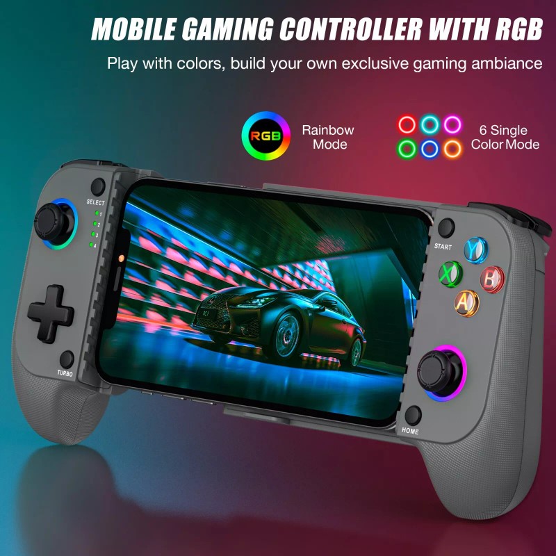 ESYWEN RGB Wireless Mobile Game Controller,Pho