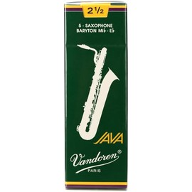 Vandoren "Java" Baritone saxophone reeds, box of 5 - Strength 2,5