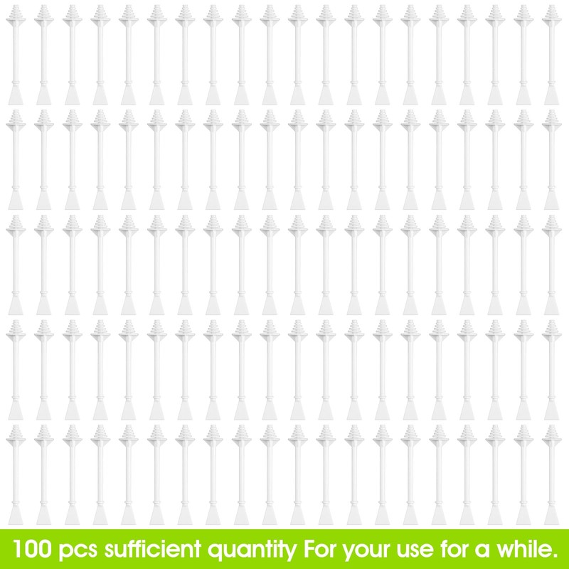 100PCS Plastic Wax Applicator Wands Men and Women Painless Applicator