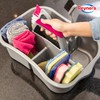 REYNERA Kit Mop Escoba Recogedor sacudidor y tool caddy ideales