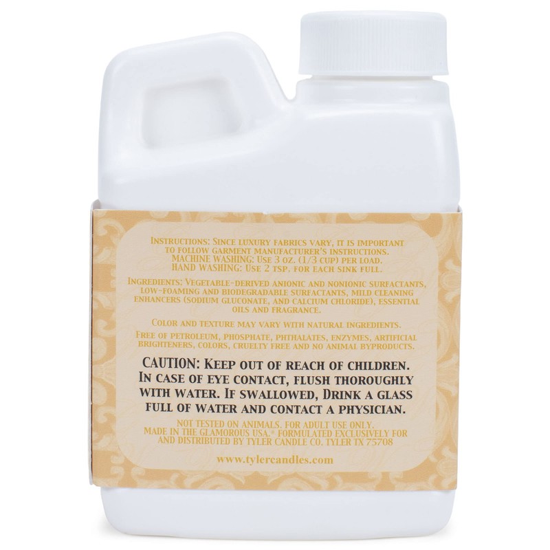 Tyler Candle Entitled Glamorous Wash 4 oz Fine Laundry Detergent