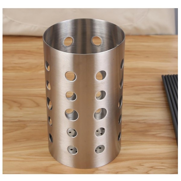 HAOHIZE Cutlery Rack, 304 Stainless Steel Utensil Holder Sturdy Drainer