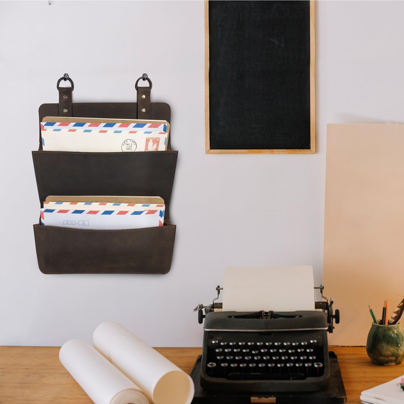 Hide & Drink, Double Document Holder for Hanging, Wall Decoration,