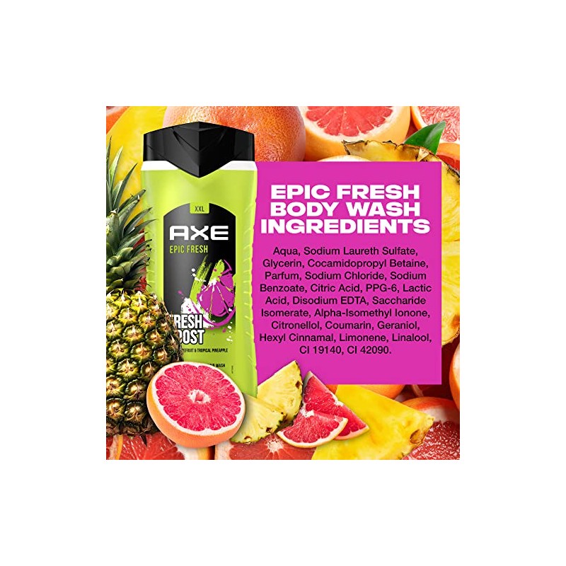 Axe Epic Fresh Shower Gel for a Fresh Feeling All
