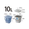Squirrel Bucket Square Lid for Berg Blue 3.2 gal (10