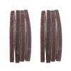 40Pcs 13X457mm Zirconia Abrasive Sanding Belts 40/60/80/120 Grit