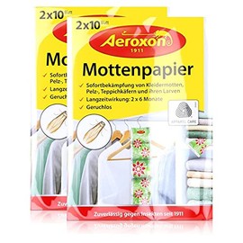 Aeroxon 40 Anti-Moth Sheets for Clothes 18 x 13 x 4 cm