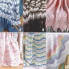 Leisure Arts Learn to Crochet Ripple Afghans Book