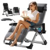 H&ZT Zero Gravity Chair, Adjustable Reclining Lounge Chair With Cushion&Headre