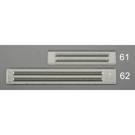 ESCO EA720YG-62 Dotted Line Ruler 11.8 inches (30 cm)