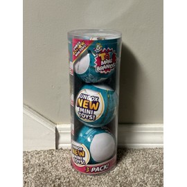 ZURU Mini Brands ZURU Series 1 Surprise Toy Mini Brands Surprise Ball Lot of 3 Sealed