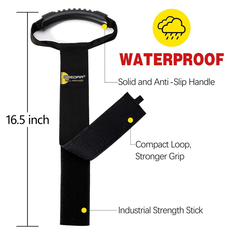 Water Hose Storage Straps (2 Pack) for 50-150 ft Garden