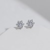 Meissa Hypoallergenic Stud Earrings for Women Men Cubic Zirconia Screw