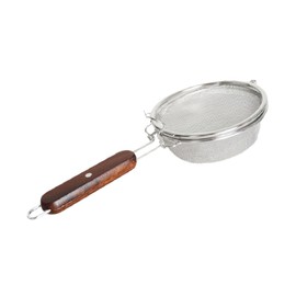 Baoblaze Coffee Bean Roaster Stainless Steel with Wooden Handle Easy Carrying Lightweight Coffee Roaster Multipurpose for Home Kitchen