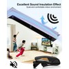 20 Pcs, 12 Inch R-Shaped Panel Foam Closure Strips for