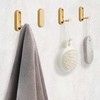 2PCS Foldable Wall Hooks, Heavy Duty Zinc Alloy Folding Coat