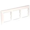 Legrand – 774453 Frame 3 Elements Horizontal White Valena Ref.