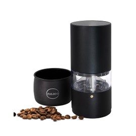PALICO GrindTech STD - Portable Rechargeable Electric Coffee Grinder, Cordless Charging Base with Type C, 20 grind size SUS Conical Burr, for Home/Office/Travel/Camping