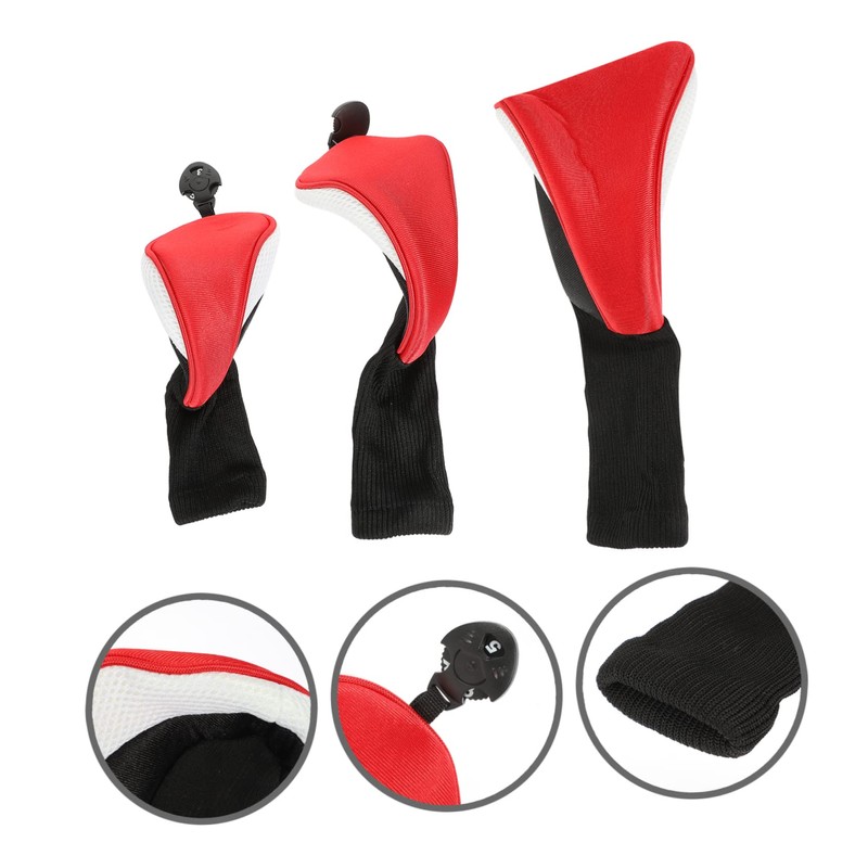 BESPORTBLE 2sets Golf Head Covers for Portable Golf Putter Cover