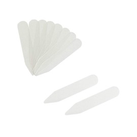 Oritani Dress Shirt Collar Plate, Collar Core, Color Keeper, Pack of 50, 0.5 x 2.6 inches (12 x 65 mm)