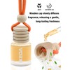 IKEDA Car Air Freshener, Multi- Scent, Hanging Bottle Design with