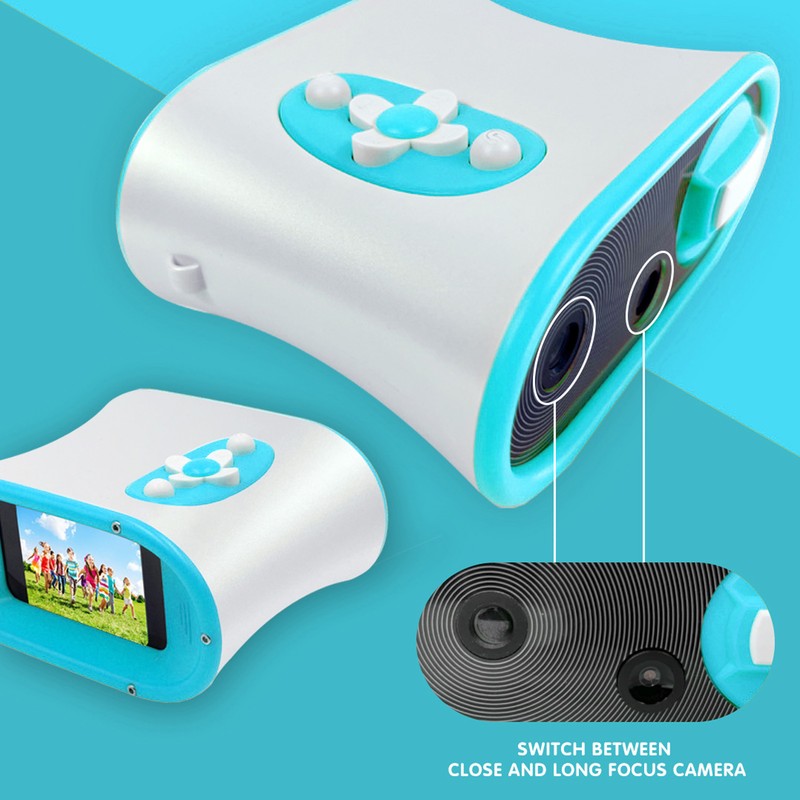 DT15 Kid Binoculars Camera 2.4in LCD IPS Display 1080P 8X