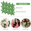 KALLORY 120pcs Artificial Flower Calyxes, Plastic Flower Sepals Simulation Flower