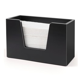 Paper Towel Holder Countertop, Wooden Napkin Dispenser for Bathroom Kitchen, C-Fold, Z-Fold, Trifold Hand Paper Towel Holder Dispenser