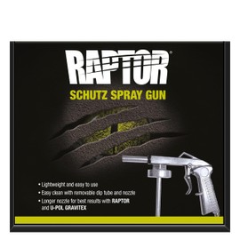 Raptor Paint Spray Gun, for A Professional Paint Application, Lightweight, Designed for Raptor 1L Bottles