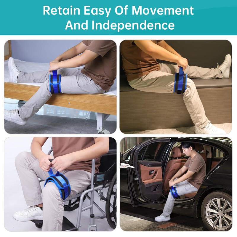 ENLUNTRA Thigh Lifter Strap (2 Pack)，Leg Lifter Strap for Limited