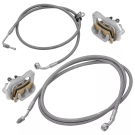 Caltric Rear Right & Left Brake Caliper Kit For Polaris General 1000 16-17 / 4 1000 2017