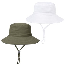 Women Wide Brimmed Sun Hat,Summer Foldable Beach Bucket Hat with UV Protection for Women Young Girls