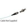 kenable ST SM Simplex Fibre Optic Patch Panel Mount Gland