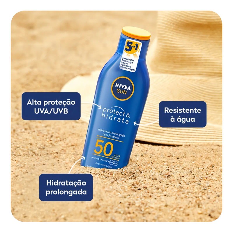Protector Solar Hidratante Fps50 200 Nivea