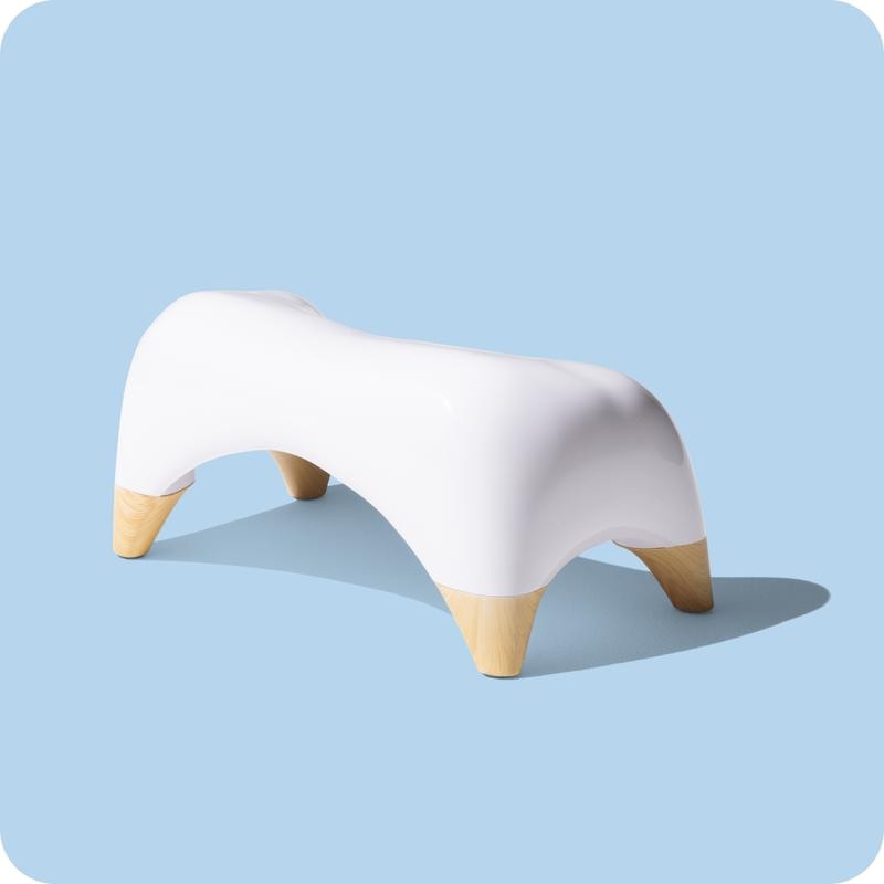 TUSHY Ottoman - Color: Brushed Nickel, Size: Original