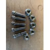 H.R.E. Assembly Wheel M8 X 125 3piece Wheel Chrome Bolts