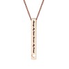 Rnivida Always My Sister Forever My Friend Bar Necklace -