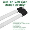 Bbounder 10 Pack Linkable LED Utility Shop Light, 4 FT,