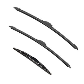 ANIKLUIM® 20"+20" Wiper Blades with 16" Rear Wiper Blade Set Replacement for 2000-2005 Ford Excursion Expedition 2005 Explorer Windshield Wipers Original Factory Quality (Pack of 3)